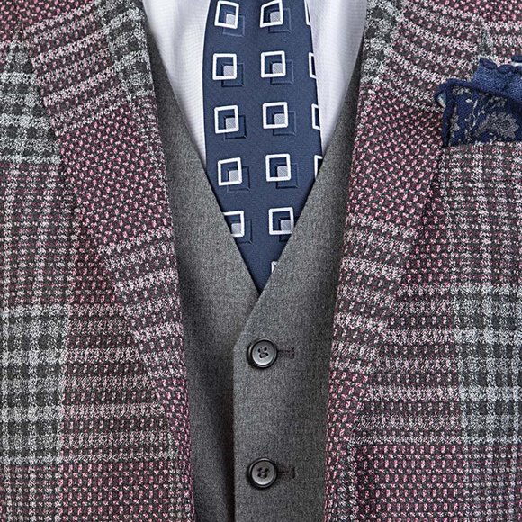 TWEEN Burgundy Mix and Match Suit - Picture 2 of 5